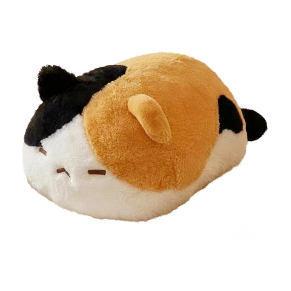 Plush Cat Stuffed Animal - Soft Squeezable Feline Toy with Cute Design, 6 Inch Approx Size - for Kids, Adults, Bedroom Decor, Office Naps, Gift Giving