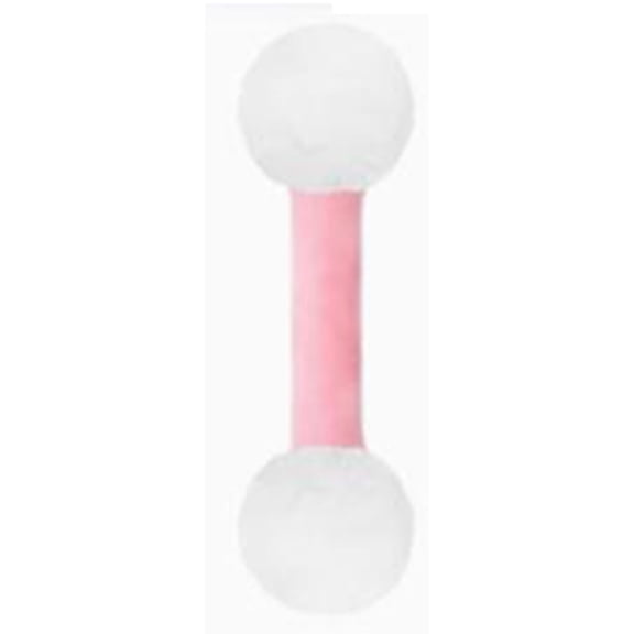 Plush Cat Teething Chew Toy Interactive Kick Stick Cat Toy with Catnip Soft Durable Indoor Cat Entertainment Toy for All Breeds Cats Pink