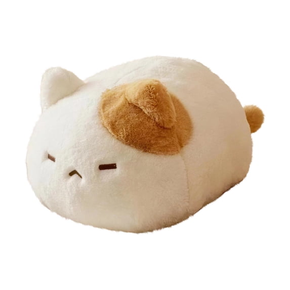 Plush Cat Toy, 5.9 Inch Soft Stuffed Kitten Pillow, 1 Piece Cute Cuddly Plush Toy for Kids Decoration Gift