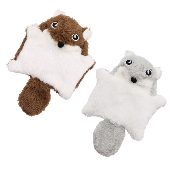 Plush Cats Mouse Toy with Crinkle Paper Encouraging Active and Interaction Pet Hunting Toy for Indoor Enrichment 2PCS