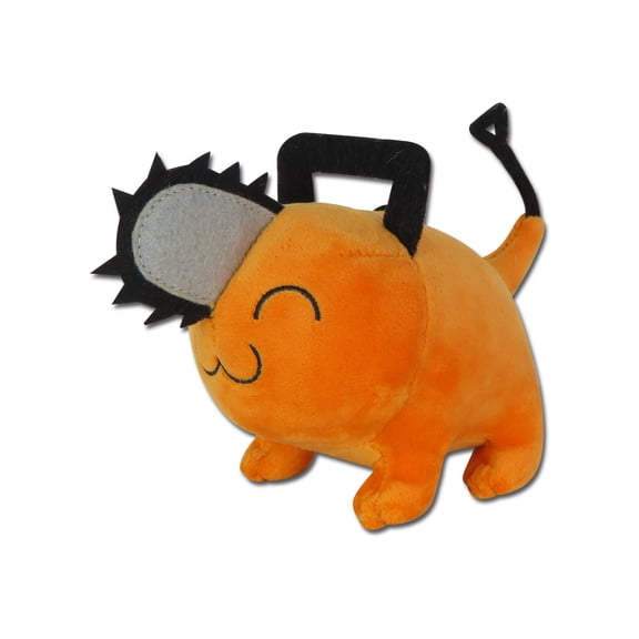 Plush - Chainsaw Man - Pochita Smile With Closed Eyes Plush 4"H