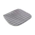 thumbnail image 1 of Plush Chair Cushions for Dining Chairs, Non-Slip Seat Pads with Straps for Office Dining Car Chair, Four Seasons Warm Cushion for Home Office, 15.7x15.7 Inch, 1 Pack, 1 of 7