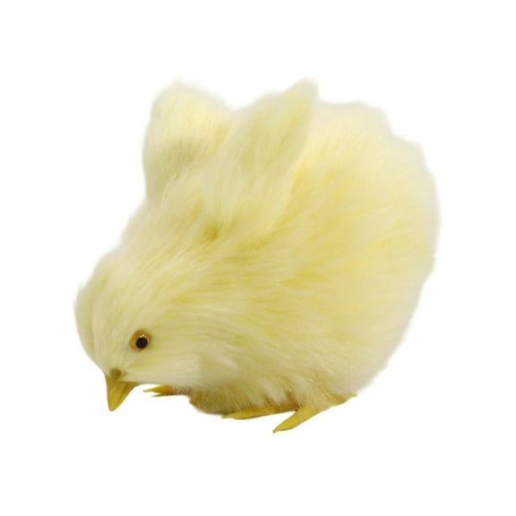 Plush Chicken Doll Stuffed Animal Easter Day Festival Simulation Chick Toy Soft Doll Early Education Kids Party Favor