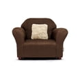 Plush Children Chair, 25 Years Old, Brown