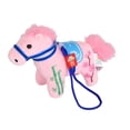 thumbnail image 1 of Plush Christmas Pony Figurine Soft Stuffed Animal Toy for Nursery Bedroom Decor Birthday Gift Kids, 1 of 8