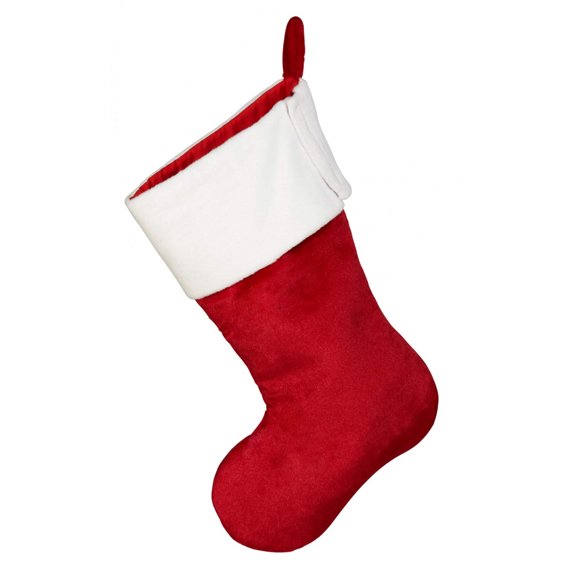 Embroider Buddy - Red Plush Christmas Stocking
