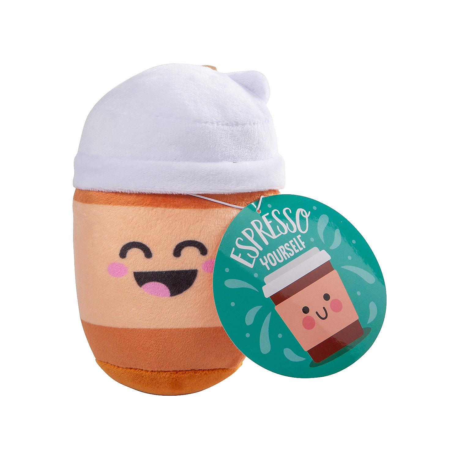 Plush Coffee Cups with Card, Toys, Party Supplies, 12 Pieces - Walmart.com