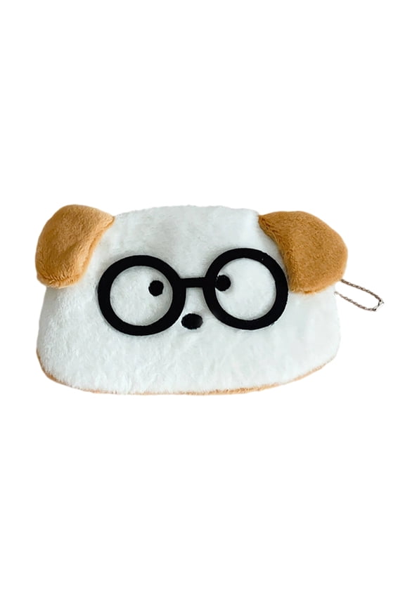 Plush Coin Purse Keychain Ladies Makeup Bag Car Keychain Cats Coin Pouch