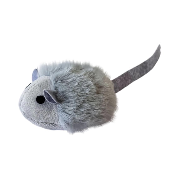 Plush Colorful Fake Mouse Cat Toy, Squeaky Sound Toy for Kitty, Interactive Pet Supply for Indoor Daily Chase And Bat Game