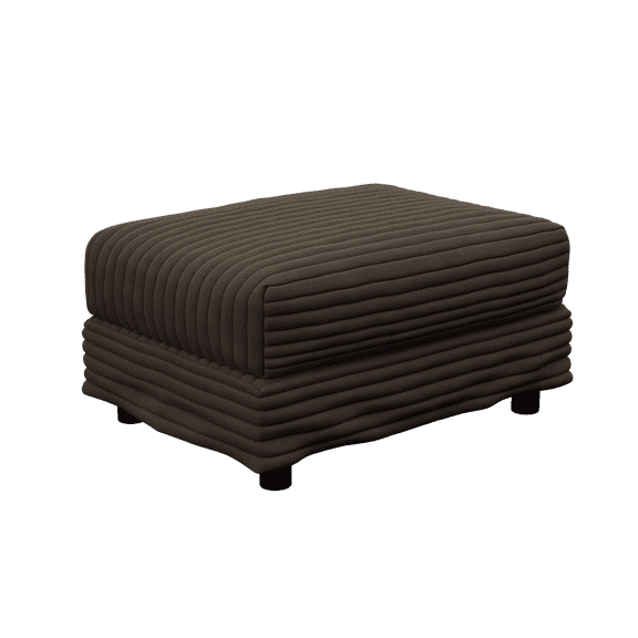 Plush Corduroy Ottoman to Combine with 2 Seater Sofa, 3 Seater Sofa and 4 Seater Sofa, Suitable for Living Rooms, Apartments, Offices,Camel(Old SKU:W1885P346912)