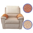 thumbnail image 1 of Plush Couch Arm Covers, Non-Slip Washable Sofa Chair Armrest Protector with Pocket, 2 Pcs Recliner Covers Armrest Covers Armrest Towel Single Sofa Arm Cover, 1 of 6