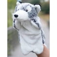 thumbnail image 1 of Plush Cow Bull Hand Puppets Stuffed Animals Toys for Imaginative Pretend Play Storytelling, 1 of 5