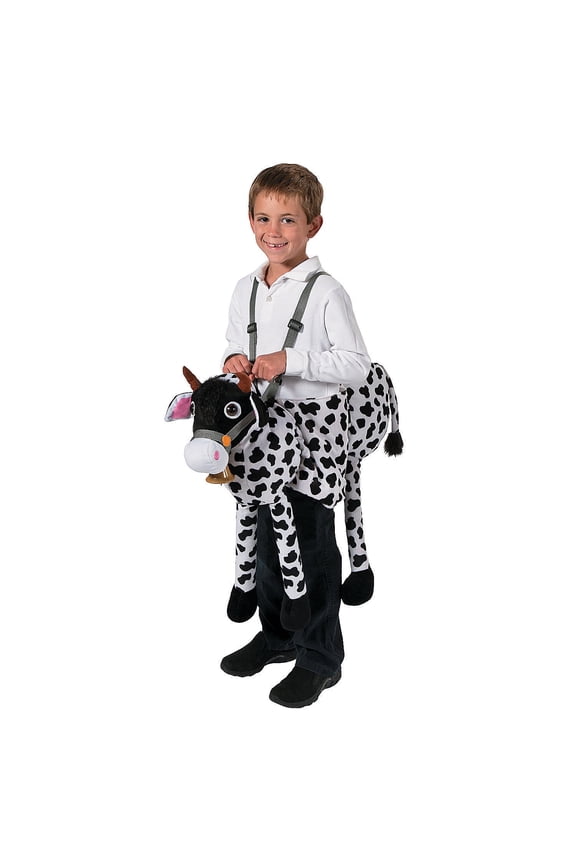 Plush Cow Costume - Apparel Accessories - 1 Piece