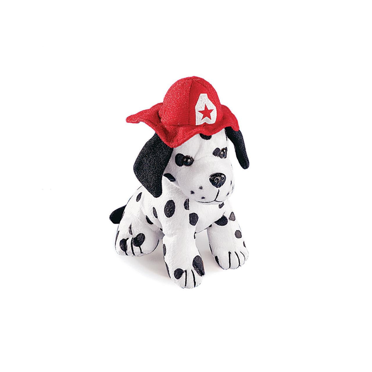 Plush Dalmatian W/Fire Hat Party Favors 12 Pieces