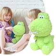 thumbnail image 1 of Plush Dinosaur Stuffed Animal, 11.81 Inches Soft Blue Dinosaur Plush Pillow Cute Toys Anime Dinosaur Dolls for Party Decoration Home Decor Birthday Gifts Christmas Gifts,Green, 1 of 5