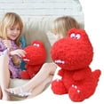 thumbnail image 1 of Plush Dinosaur Stuffed Animal, 11. Inches Soft Blue Dinosaur Plush Pillow Cute Toys Anime Dinosaur Dolls for Party Decoration Home Decor Birthday Gifts Christmas Gifts,Red, 1 of 5