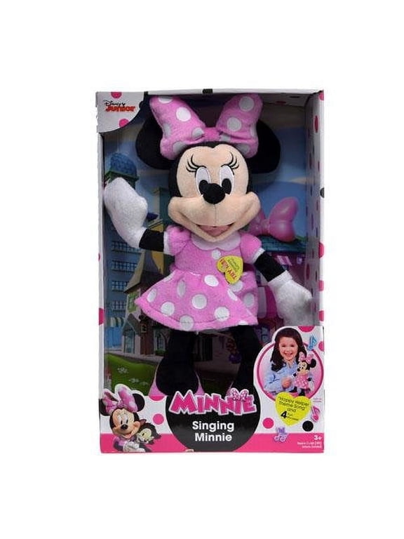 Plush - Disney - Minnie Mouse - Happy Helpers 12" Singing Doll