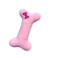 thumbnail image 1 of Plush Dog Chew Toy 6 in Interactive Squeaky Stuffed Animal for Boredom Relief Durable Molar Teething Pet Toy for Small Medium Dogs 6" Pink, 1 of 5