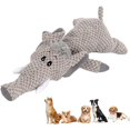 thumbnail image 1 of Plush Dog Chew Toys, 2024 New Squeaky Durable Dog Toys for Aggressive Chewers, Indestructible Dog Stuffed Animals Chew Toy for Puppy Medium Large Dogs (Wolf), 1 of 6