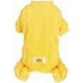 thumbnail image 1 of Plush Dog Pajamas for Cold Weather 4 Legged Clothes for Dog Cat Stretchy Puppy Kitten Onesie with Buttons Warm Soft Pet Jumpsuit Winter Coat Pink Large, 1 of 13