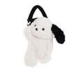 thumbnail image 1 of Plush Dog Shaped Hanging Tissue Box Holder Elegant Paper Towel Dispenser for Living Room Bedroom or Bathroom Decoration, 1 of 7