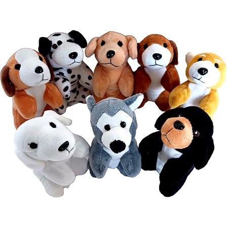Plush Dogs, Stuffed Animal Dogs, 8 Different Breeds, SUPER SOFT..