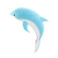 thumbnail image 1 of Plush Dolphin Pillow Toy, 11.8 Inches Marine Animal Stuffed Doll for Kids, Soft and Safe Design,Blue, 1 of 6
