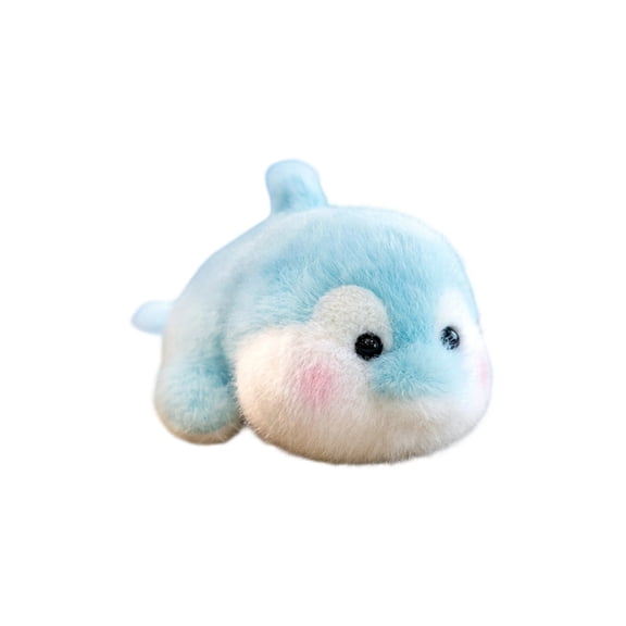Dudu Face Plush Toy Animal - Stuffed Ocean Creature With Label, Soft & Cuddly Design - Birthday Gift, Kids’ Playtime, Nursery Decor, Travel Companion