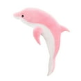 thumbnail image 1 of Plush Dolphin Stuffed Pillow, Pink Cute Soft 11.8 Inch Ocean Animal Plush Toy, 1 Pack Cuddly Plush Doll, for Kids Toddlers Nap Sleep Companion Birthday Gift Home Sofa Bed Decor, 1 of 9