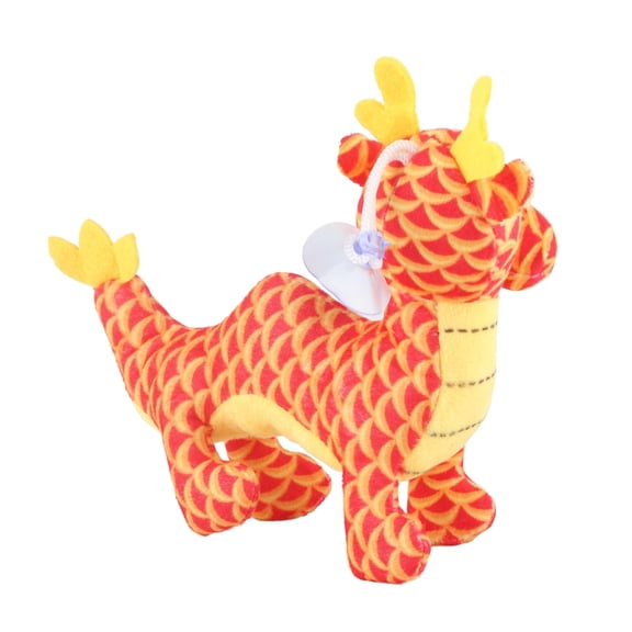 Plush Dragon Doll Toy Chinese Mascot Dragon Doll Toy for Home Desktop Decor Chinese Dragon Plush Toy