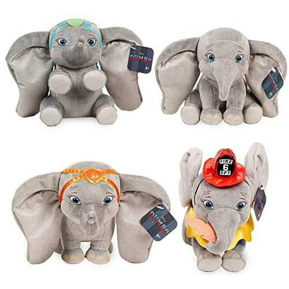 Plush Dumbo Live Action Film Set of 4 - Small