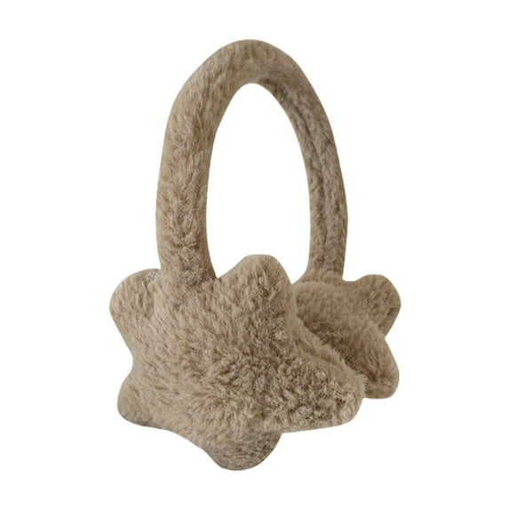 Plush Ear Muffs for Women Girls Cold Weather Ear Protectors Windproof Warm Earmuff for Student Winter Warm Ear Warmers