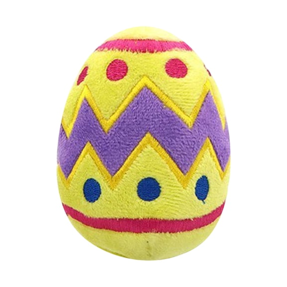 Kiewfjdk Plush Easter Egg Stuffers, Easter Basket Stuffers, 8 Inch Egg Stuffed Animal, Easter Toys, Colorful Soft Plush Eggs, Ideal Easter Gifts for Kids Holiday Basket Fillers (B)