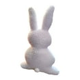 thumbnail image 1 of Plush Easter Rabbit Throw Pillow For Home Decor Soft Polyester Cushion With Adorable Animal Design Cozy Decorative Pillow For Sofa Or Bedside Table Ideal Gift 1 Piece, 1 of 6