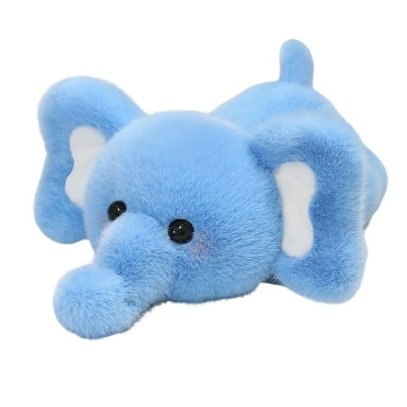 Plush Elephant Stuffed Animal Soft Toy with Floppy Ears and Trunk for Children and Nursery Decor Gift