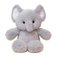 thumbnail image 1 of Plush Elephant Stuffed Toy, 17.7 Inches Cuddle Pillow, Decorative Companion Plush For Kids Room Decor, 1 of 8