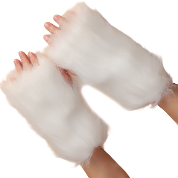 Plush Faux Furs Arm Insulators Breathable Materials Comfortable Arm Sleeves For School Use