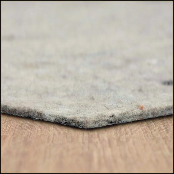 Plush Felt Cushion Rug Pad 8' x 10' - 1/4 Inch Thick for Area Rugs Comfort