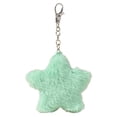 thumbnail image 1 of Plush Five-pointed Star Charm Keychain Soft Stuffed Ornament Keyring Lovely Pendants for Purse Bag, 1 of 8