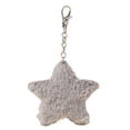thumbnail image 1 of Cute Plush Five-pointed Star Charm Keychain Soft Stuffed Ornament Keyring Lovely Pendants for Purse Bag Backpack Handbag, 1 of 10