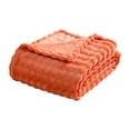 thumbnail image 1 of Plush Flannel Blanket 51x61in Soft Fleece Sofa Cover Nap Throw Lightweight Air Conditioning Cover Home Decor Interior Complement, 1 of 7