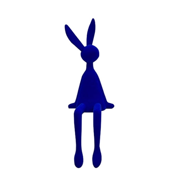 Plush Flocking Figurine Display Realistic Home Decors Figurine Figure Statue for Kids