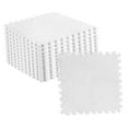 thumbnail image 1 of Plush Floor Mat Tiles By NestledNature: 10pcs Plush Puzzle Foam Mat Tiles, Fluffy And Cuttable, Anti-Slip Interlocking Carpet Tiles, 1 of 8