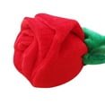 thumbnail image 1 of Plush Flower Simulation Rose Flower Plush Toy Bendable Stem Plush Rose Stuffed Flower Soft Roses Plush Bouquet Toy Soft Roses Soft Felt Bendy Bouquet (45x7cm), 1 of 2