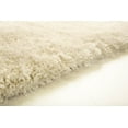 thumbnail image 1 of Plush Fluffy Soft Shinny Multi Textural Solid Shag Off White 2' x 4'  Area Rug/Carpet by Makymo, 1 of 2