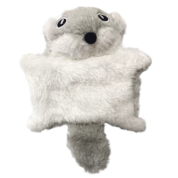 Plush Flying Squirrel Cat Toy, Soft Stuffed Safe Pet Toy, Interactive Cat Teaser Wand Toy, Hanging or Placing Cat Plush Toy for Indoor Cats and Kittens