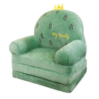 Seat Cushion Large Cushion Support Board Plush Foldable Kids Sofa