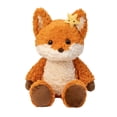 thumbnail image 1 of Plush Fox Throw Pillow Soft Stuffed Animal 17.7 Inch Decorative Cuddle Pillow For Kids And Adults 1 Pack, 1 of 8