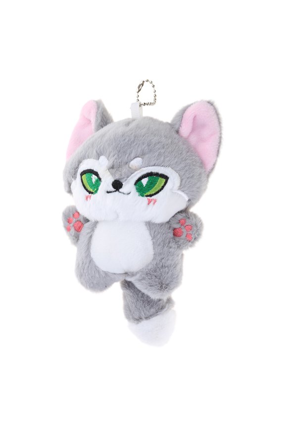 Plush Foxes Toy Keychains Bag Pendant Backpack Pendant Plush Dolls Plush Foxes Keychain Pendant for Girl Teens