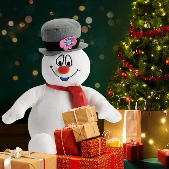 Plush Frosty The Snowman Snow Man 11 Stuffed Animal NEW Holiday Gift New